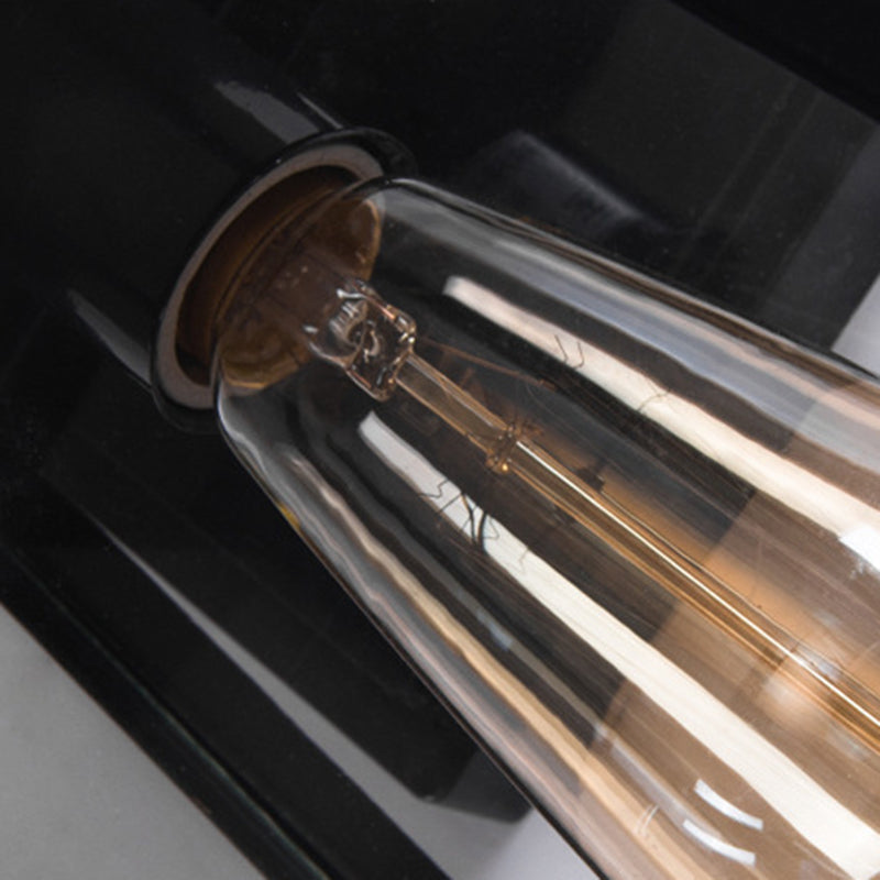 Trapezoid Aluminum Glass Patio Outdoor Light