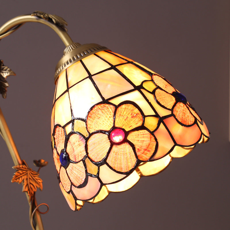 Goddess Dome Copper Glass Table Lamp