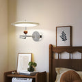 Flying Saucer Metal Acrylic Wall Lamp