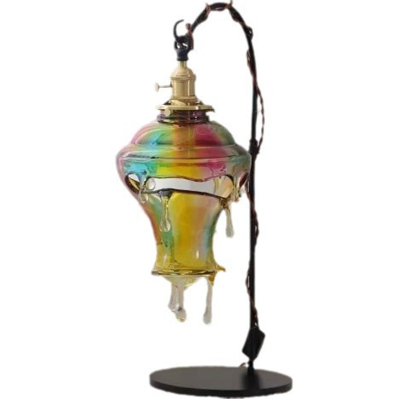 Water Drop Resin Copper Table Lamp