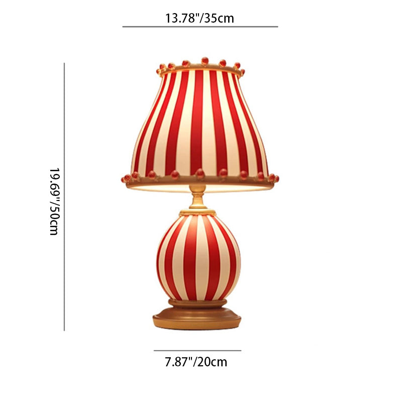 Circus Dome Resin Glass Table Lamp