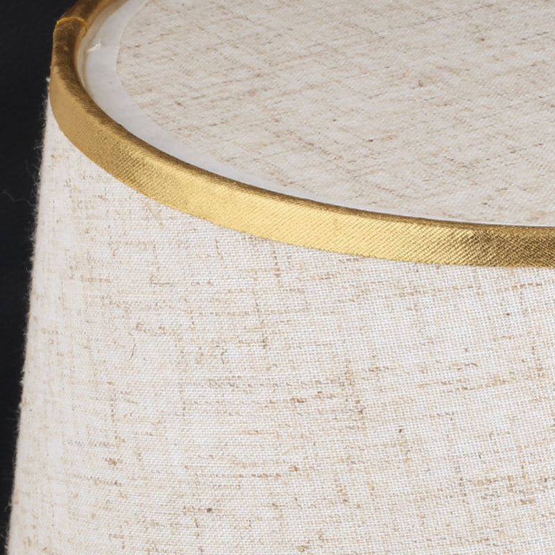 Frustum Cone Metal Fabric Table Lamp