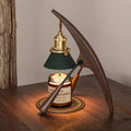 Cone Ash Metal Melting Table Lamp