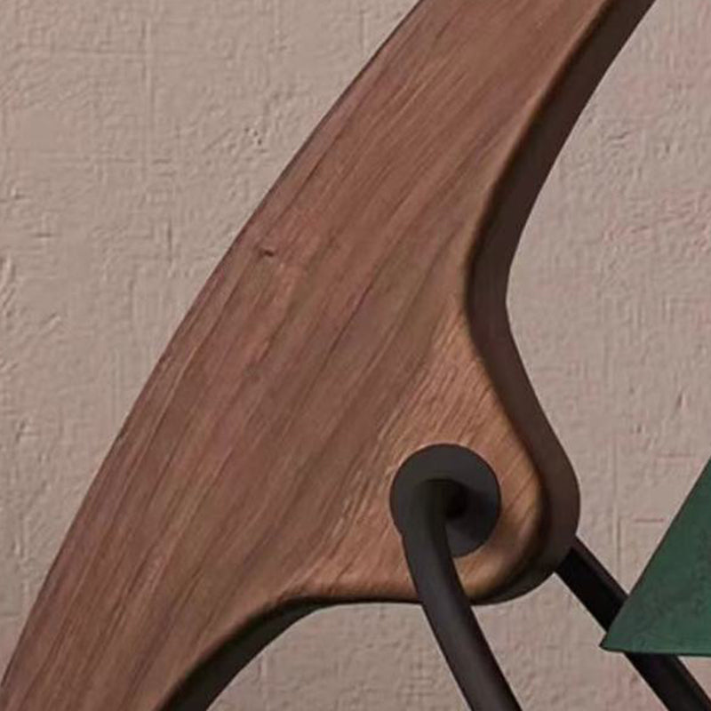 Cone Ash Metal Melting Table Lamp