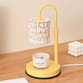 Cylinder Metal Glass Melting Table Lamp