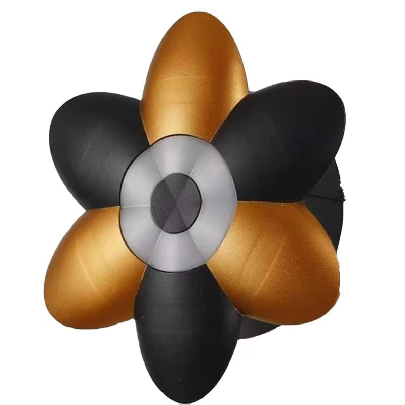 Flower-Shaped Design Aluminum Patio Outdoor Light