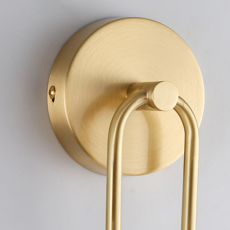 Ring Brass Silicone Frame Wall Lamp