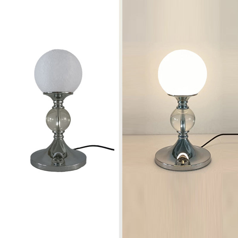 Moon Globe Iron Plastic Table Lamp
