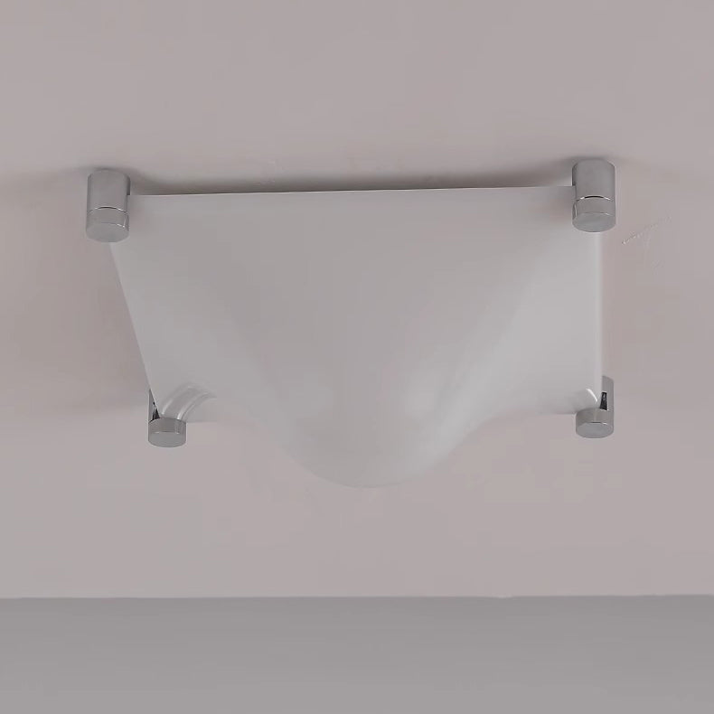 Square Iron Acrylic Raised Wall Lamp