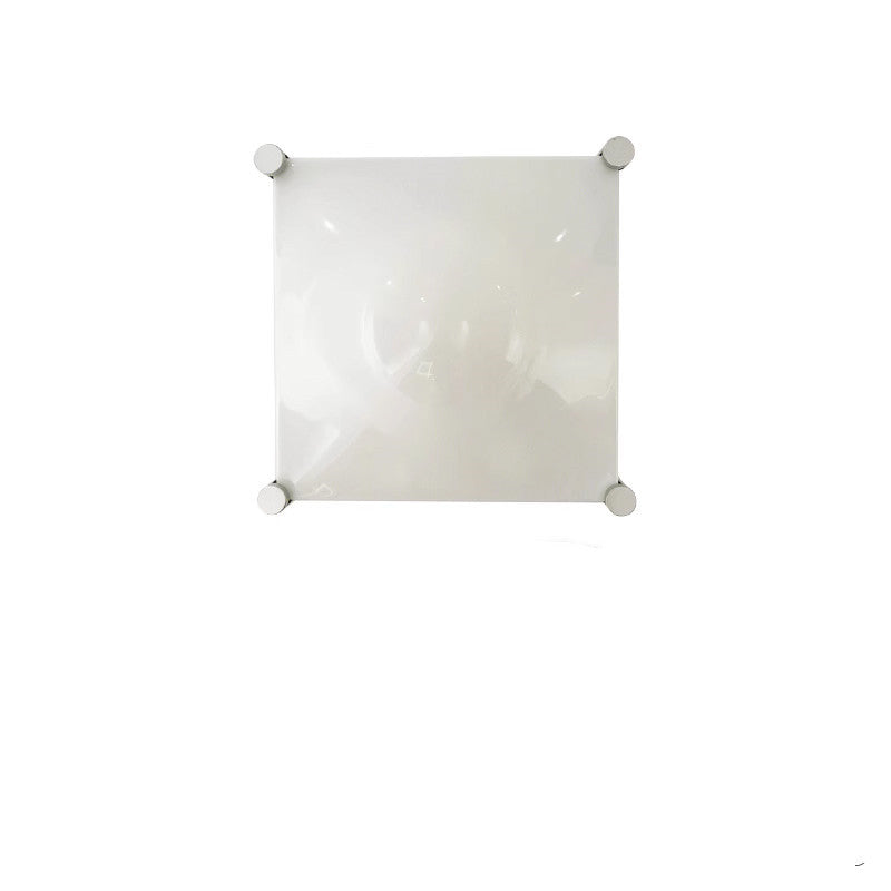 Square Iron Acrylic Raised Wall Lamp