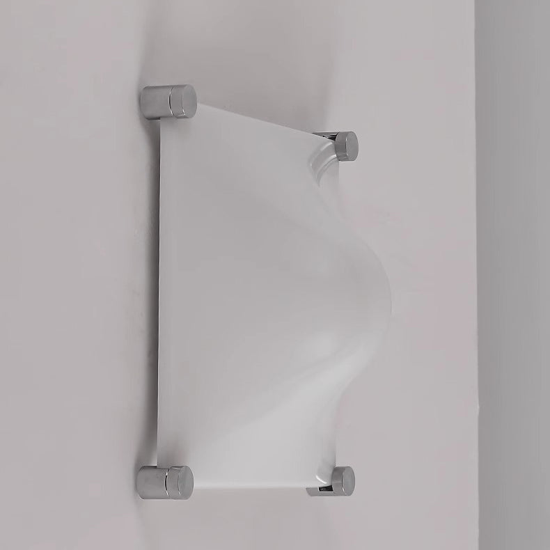 Square Iron Acrylic Raised Wall Lamp