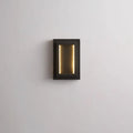 Rectangular Copper Bedroom Wall Lamp