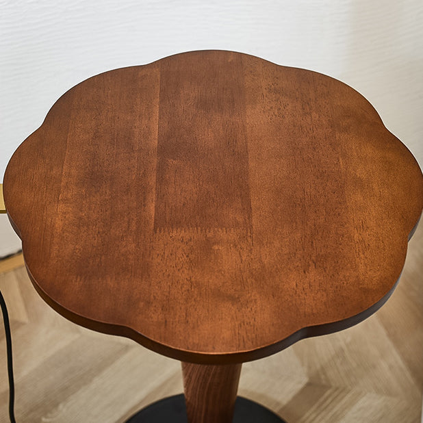Dome Metal Solid Wood Floor Lamp