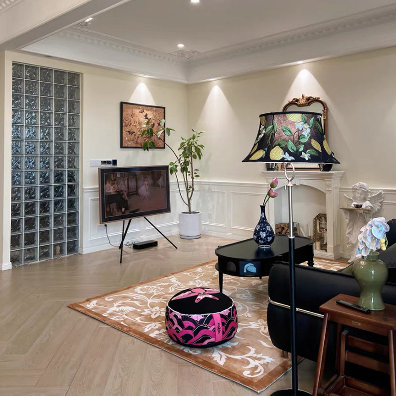 Traditional Chinese Frustum Cone Floor Lamp