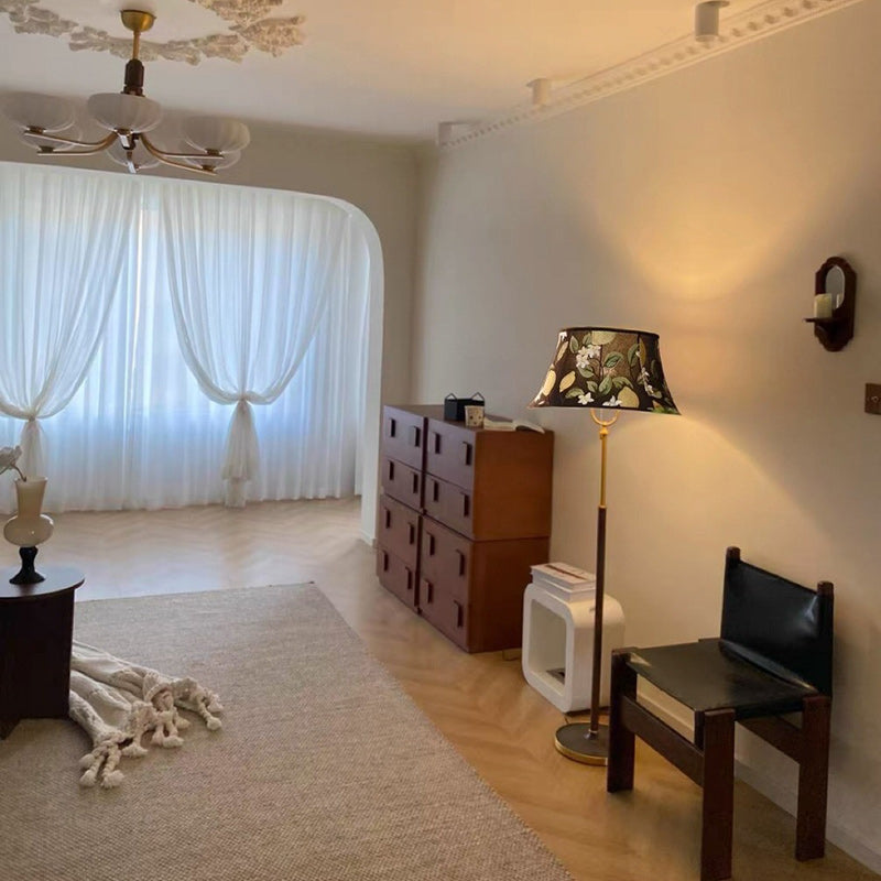Traditional Chinese Frustum Cone Floor Lamp