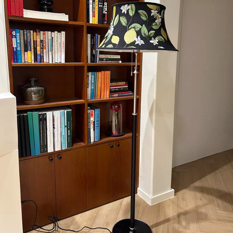 Traditional Chinese Frustum Cone Floor Lamp