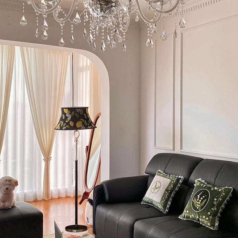 Traditional Chinese Frustum Cone Floor Lamp
