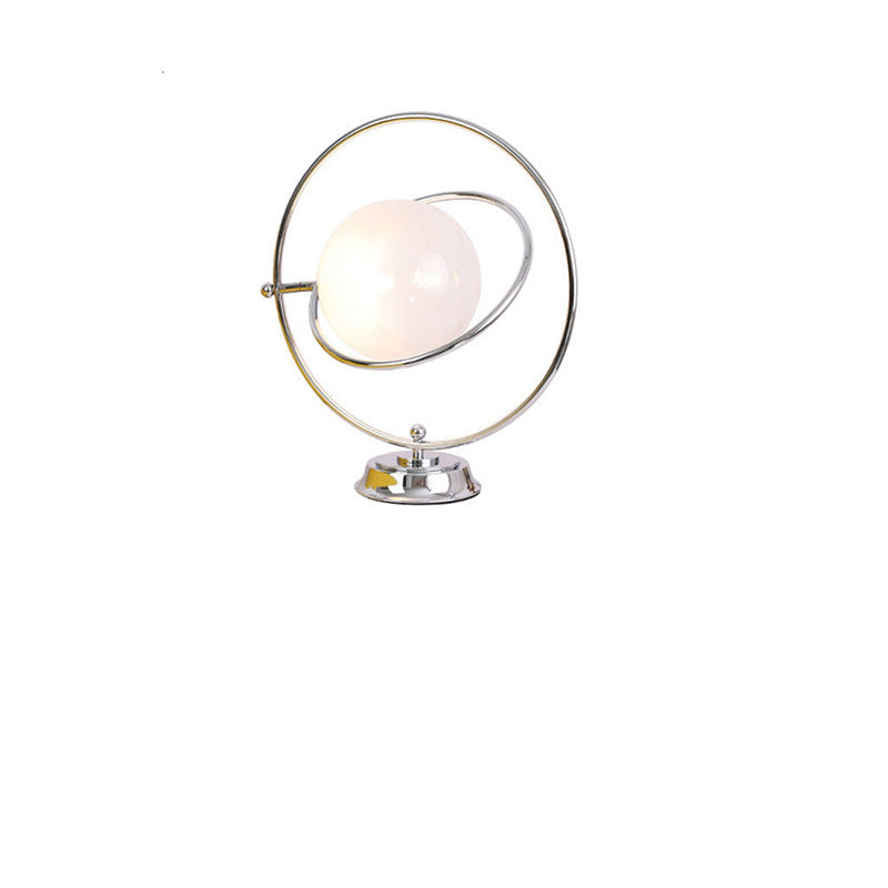 Planet Globe Iron Glass Table Lamp
