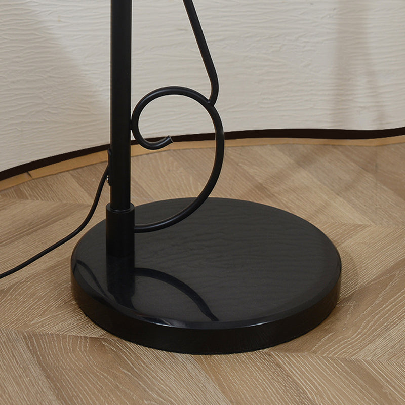Dome Metal Fabric Living Floor Lamp