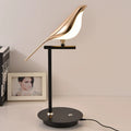 Bird Zinc Alloy Acrylic Table Lamp