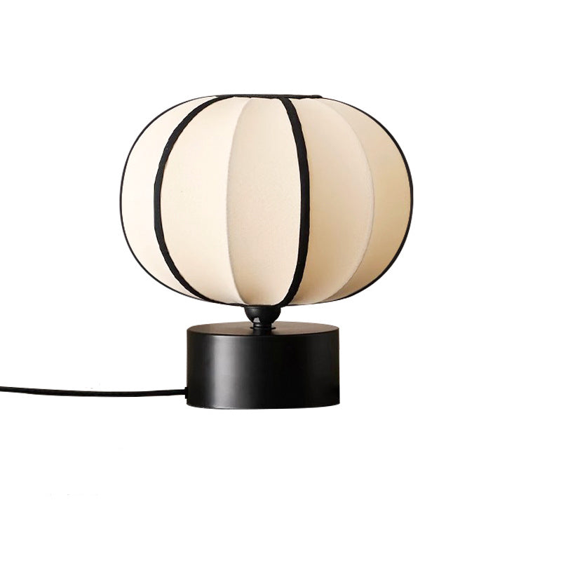 Globe Design Iron Fabric Table Lamp