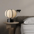 Globe Design Iron Fabric Table Lamp