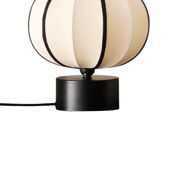 Globe Design Iron Fabric Table Lamp