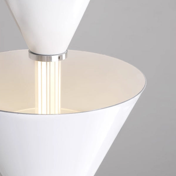 Cone Iron Acrylic Living Wall Lamp