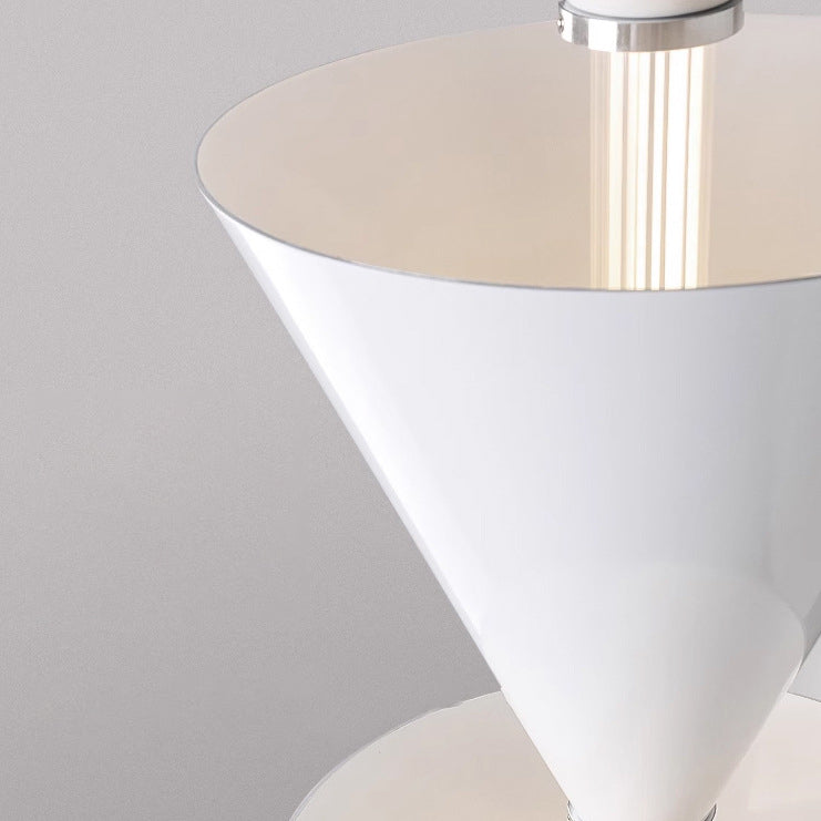Cone Iron Acrylic Living Wall Lamp
