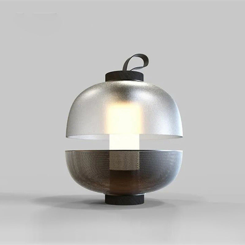 Dome Metal Glass Acrylic Table Lamp