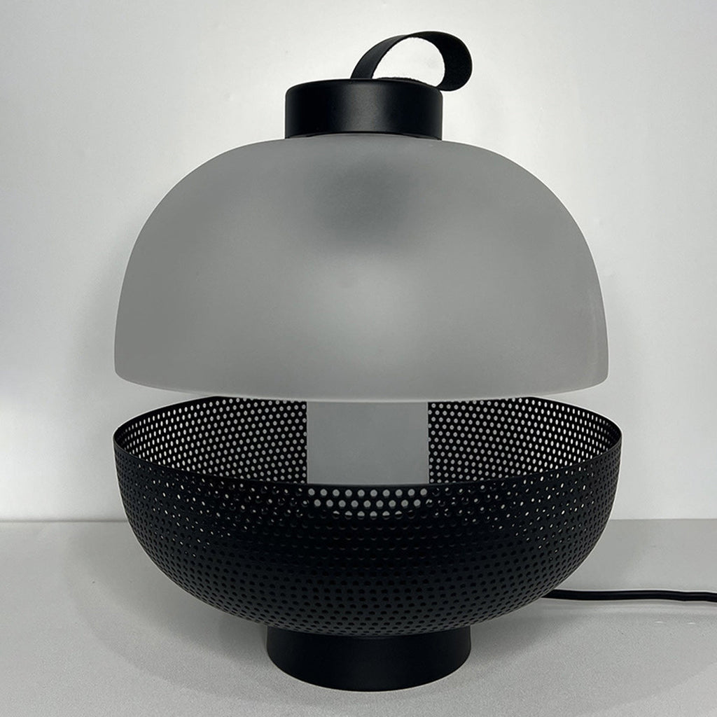 Dome Metal Glass Acrylic Table Lamp
