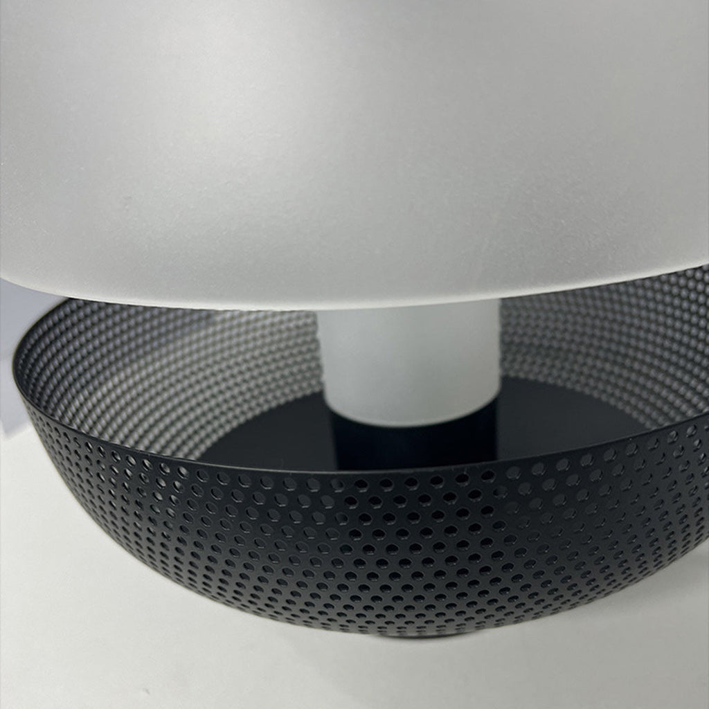 Dome Metal Glass Acrylic Table Lamp