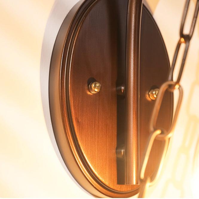 Candle Iron PC Hallway Wall Lamp