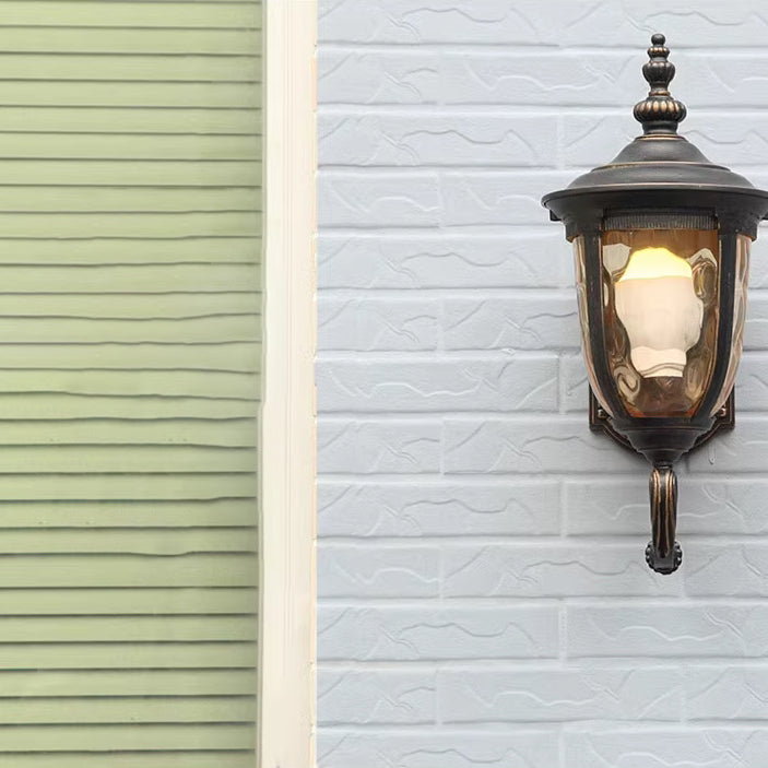Jar Aluminum Glass Patio Outdoor Light