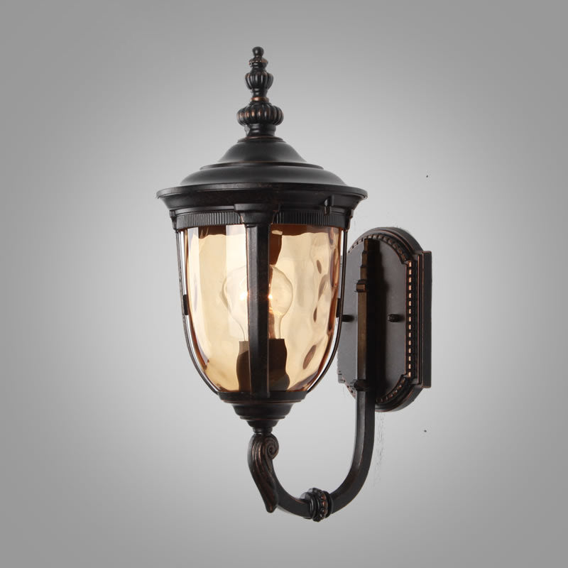 Jar Aluminum Glass Patio Outdoor Light