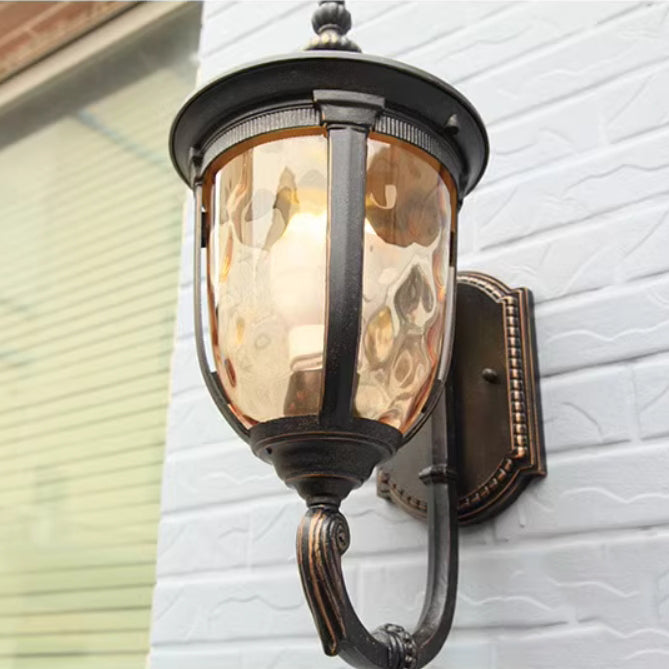 Jar Aluminum Glass Patio Outdoor Light