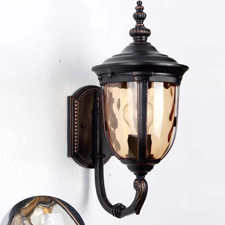 Jar Aluminum Glass Patio Outdoor Light