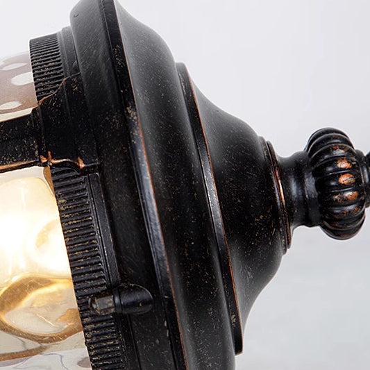 Jar Aluminum Glass Patio Outdoor Light