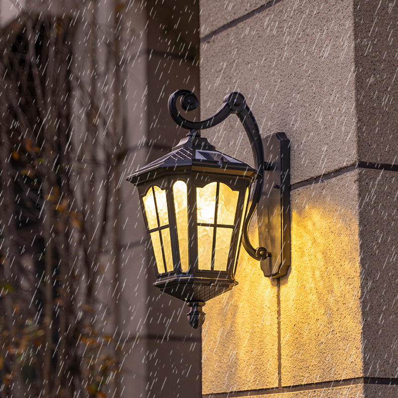 Lantern Aluminum Glass Patio Outdoor Light