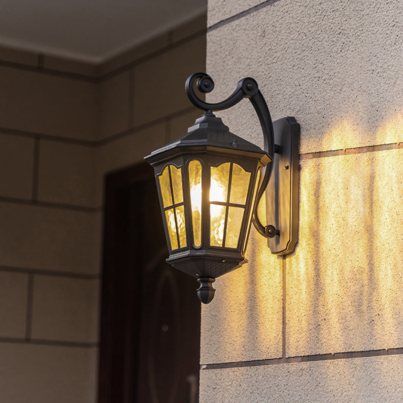 Lantern Aluminum Glass Patio Outdoor Light