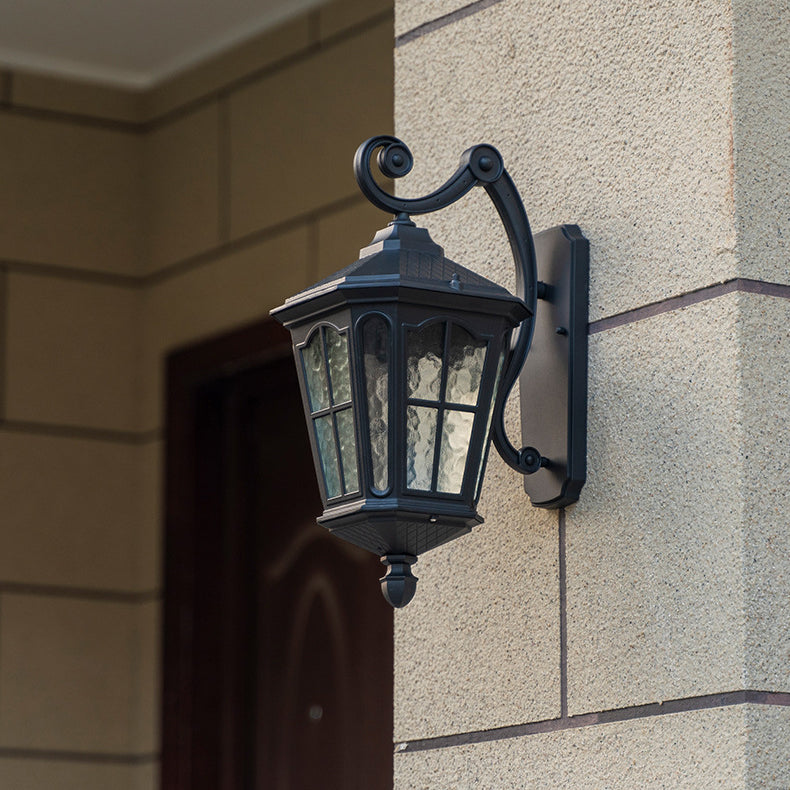 Lantern Aluminum Glass Patio Outdoor Light