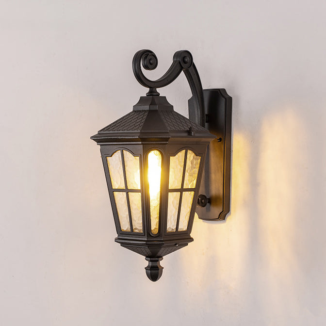 Lantern Aluminum Glass Patio Outdoor Light