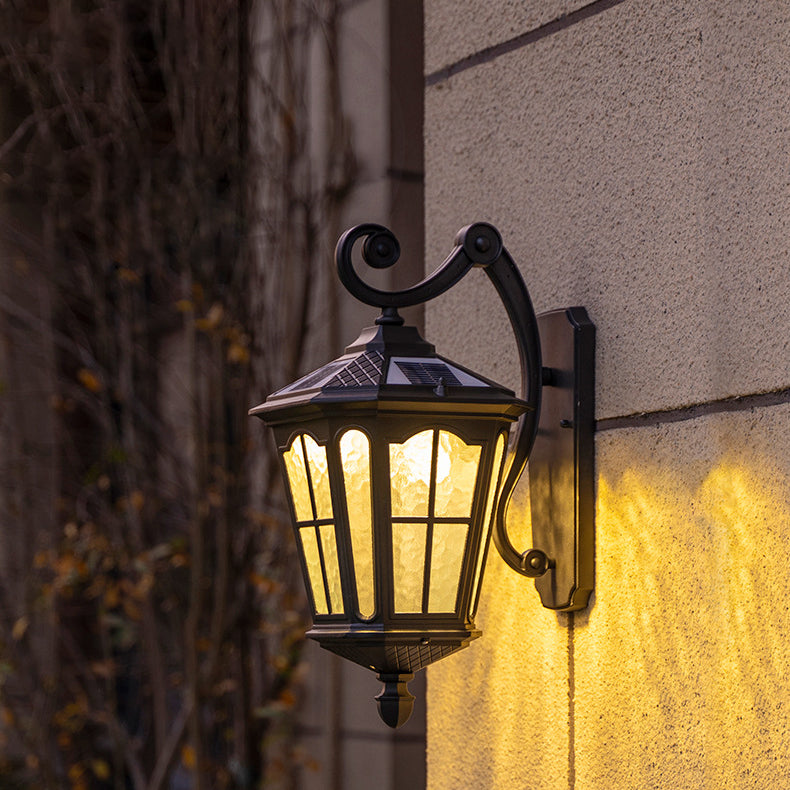 Lantern Aluminum Glass Patio Outdoor Light
