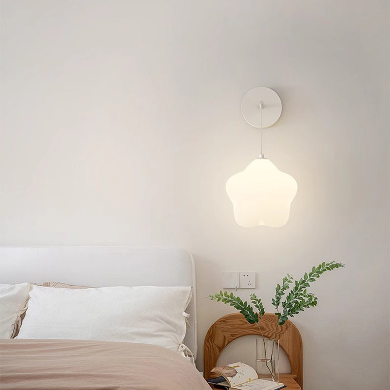 Star Iron PE Bedroom Wall Lamp