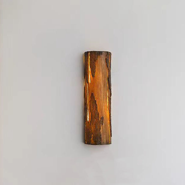Rectangular Resin Bedroom Wall Lamp