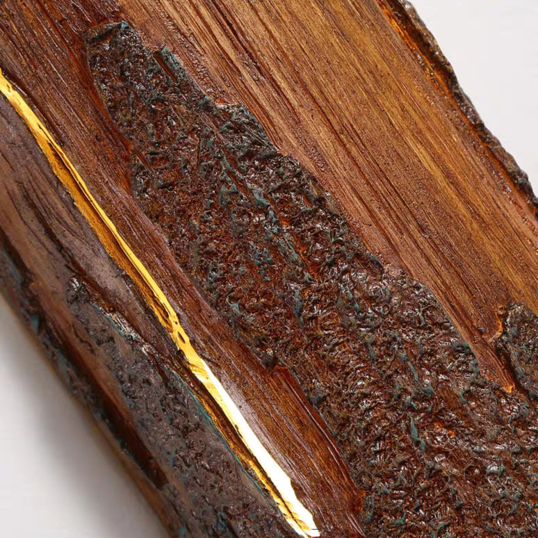 Rectangular Resin Bedroom Wall Lamp
