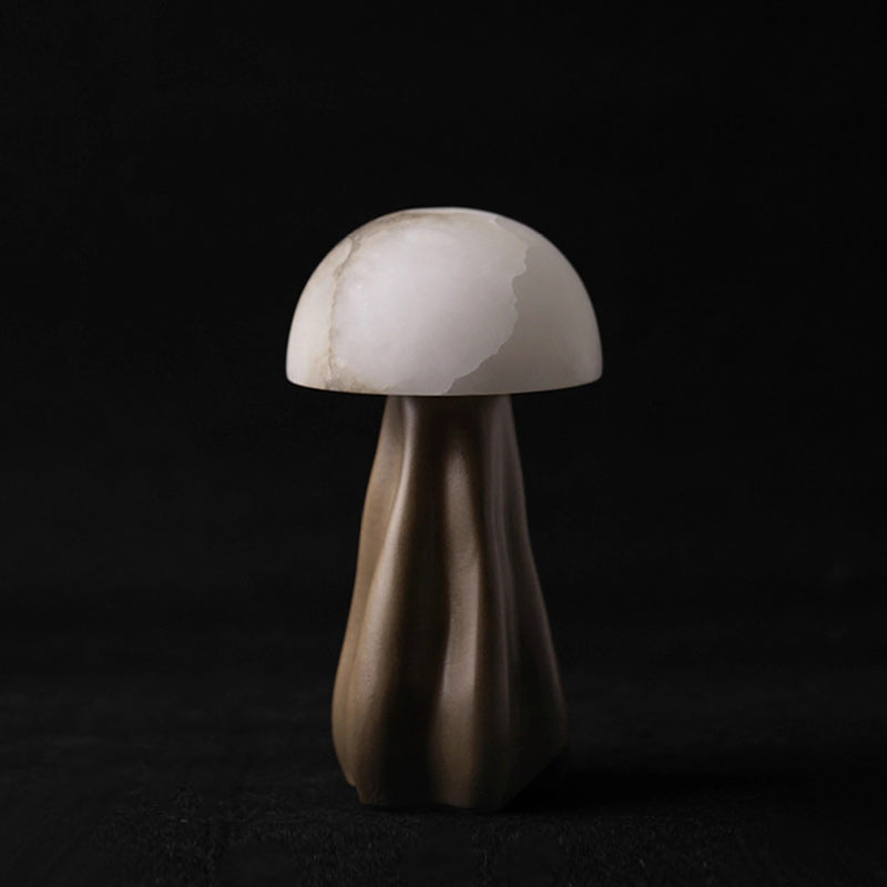 Mushroom Marble Bedroom Table Lamp