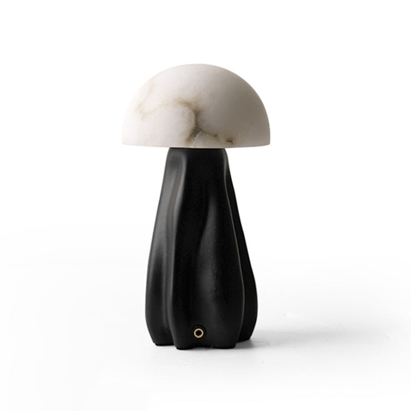 Mushroom Marble Bedroom Table Lamp