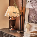 Frustum Cone Ash Wood Table Lamp
