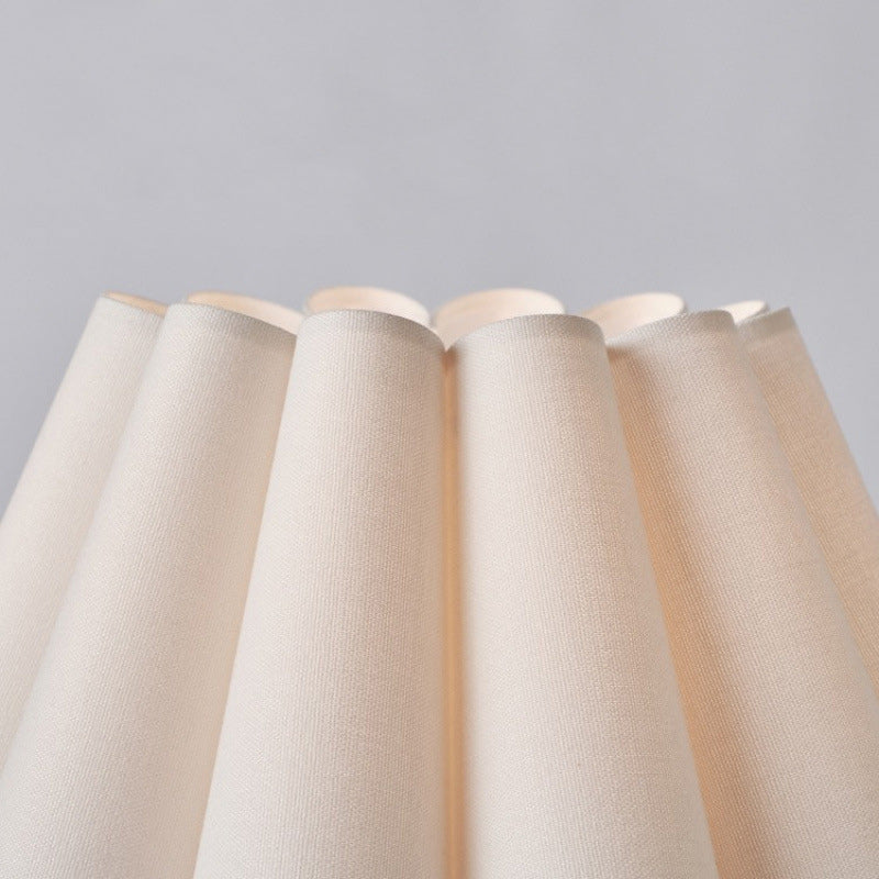 Frustum Cone Ash Wood Table Lamp